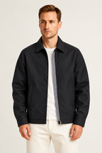 Chaqueta impermeable con cremallera ligera