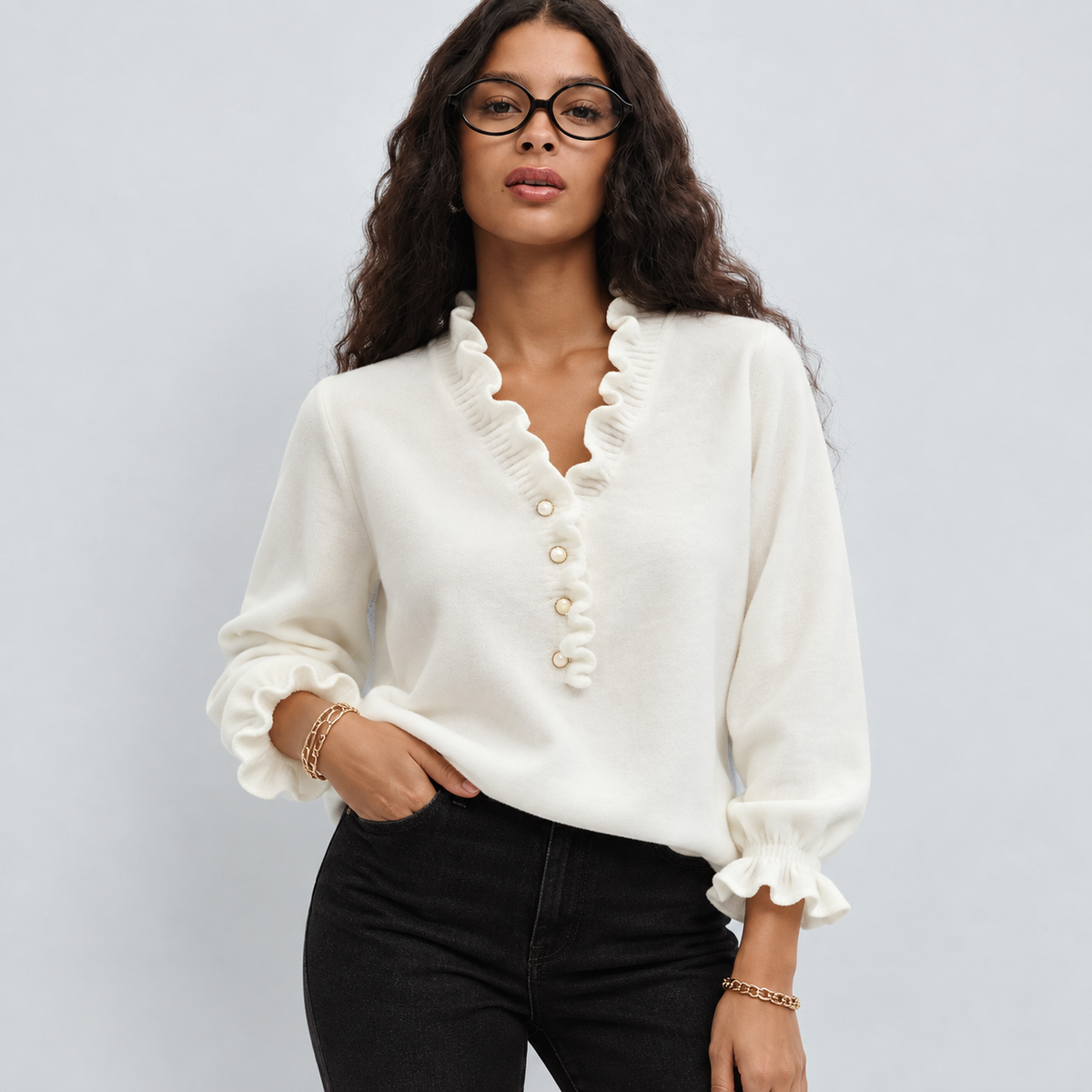 Noela | Blusa Elegante de Lujo