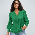 Alison | Blusa con Pliegues Cómodos