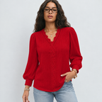 Alison | Blusa con Pliegues Cómodos