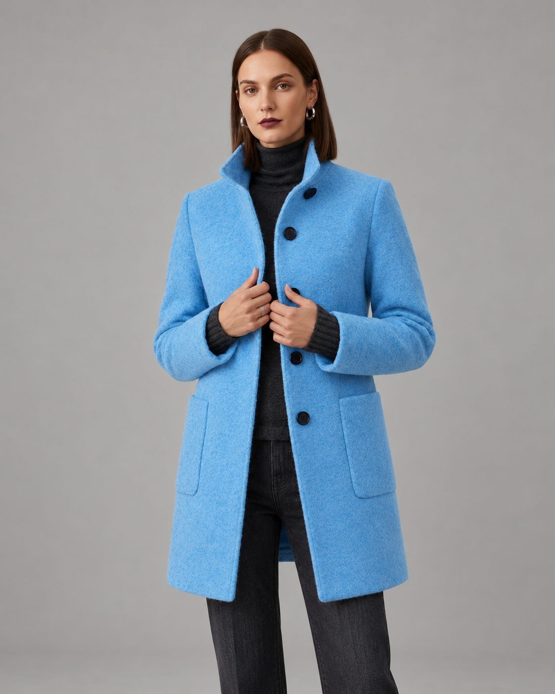 ABRIGO DE INVIERNO ELEGANTE PARA MUJER