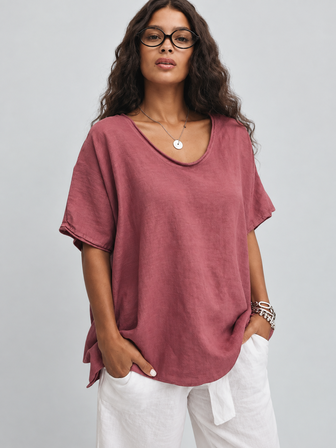 Marina | Blusa Amplia y Cómoda