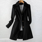 ABRIGO LARGO ELEGANTE PARA MUJER