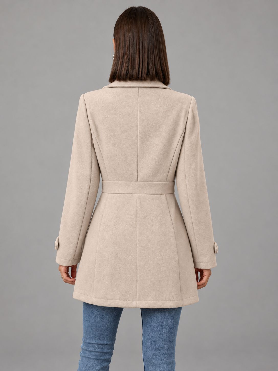 GABARDINA CLÁSICA ELEGANTE ATEMPORAL PARA MUJER