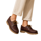 NÁUTICOS  CLÁSICOS BENAVENTE UNISEX CORDONES PIEL PULL CAMEL