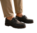 HOMBRE NÁUTICOS CLÁSICOS BENAVENTE CORDONES PULL NEGRO