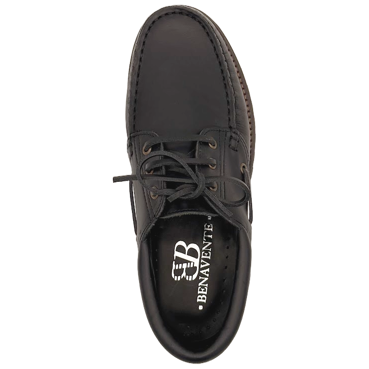 HOMBRE NÁUTICOS CLÁSICOS BENAVENTE CORDONES PULL NEGRO
