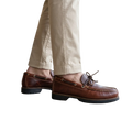 HOMBRE NÁUTICOS LAZO PULL MARRON 205