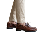 HOMBRE NÁUTICOS LAZO PULL MARRON 205