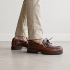 HOMBRE NÁUTICOS LAZO PULL MARRON 205