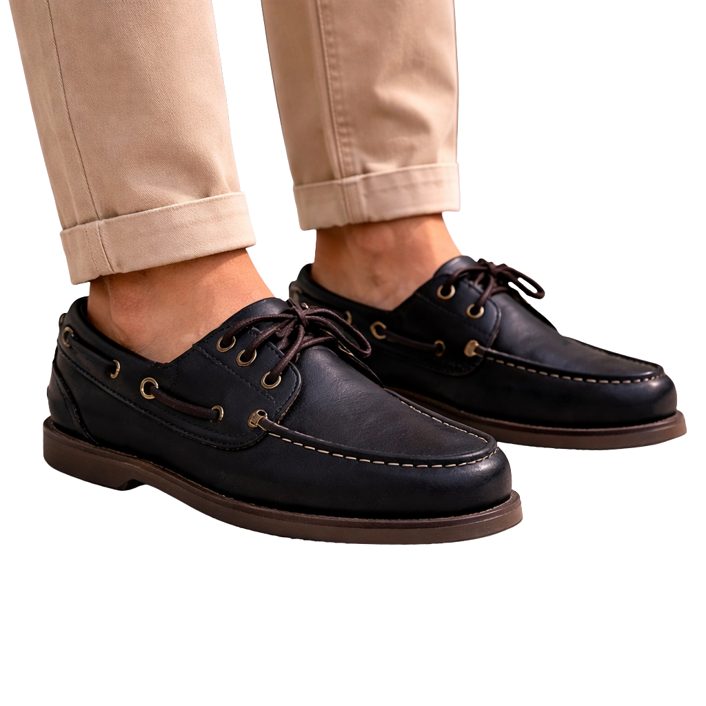 HOMBRE NÁUTICOS 51 PULL Y ENGRAS. MARRON