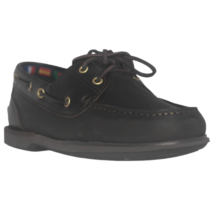 HOMBRE NÁUTICOS 51 PULL Y ENGRAS. MARRON