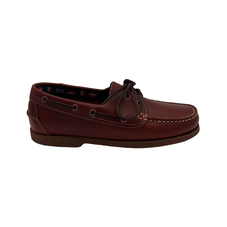 HOMBRE NÁUTICOS PIEL PULL MARRON BENAVENTE