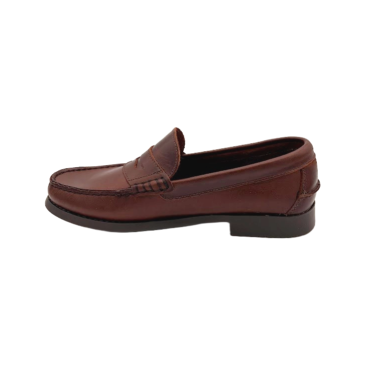 HOMBRE MOCASIN P/G ANTIFAZ PULL CASTAÑA