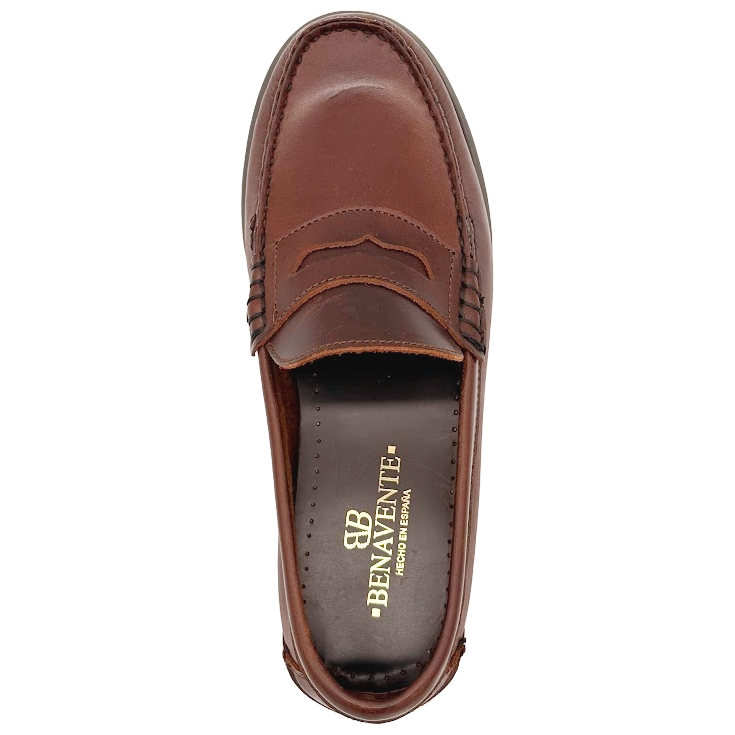HOMBRE MOCASIN P/G ANTIFAZ PULL CASTAÑA