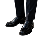HOMBRE MOCASIN PISO GOMA ANTIFAZ NEGRO