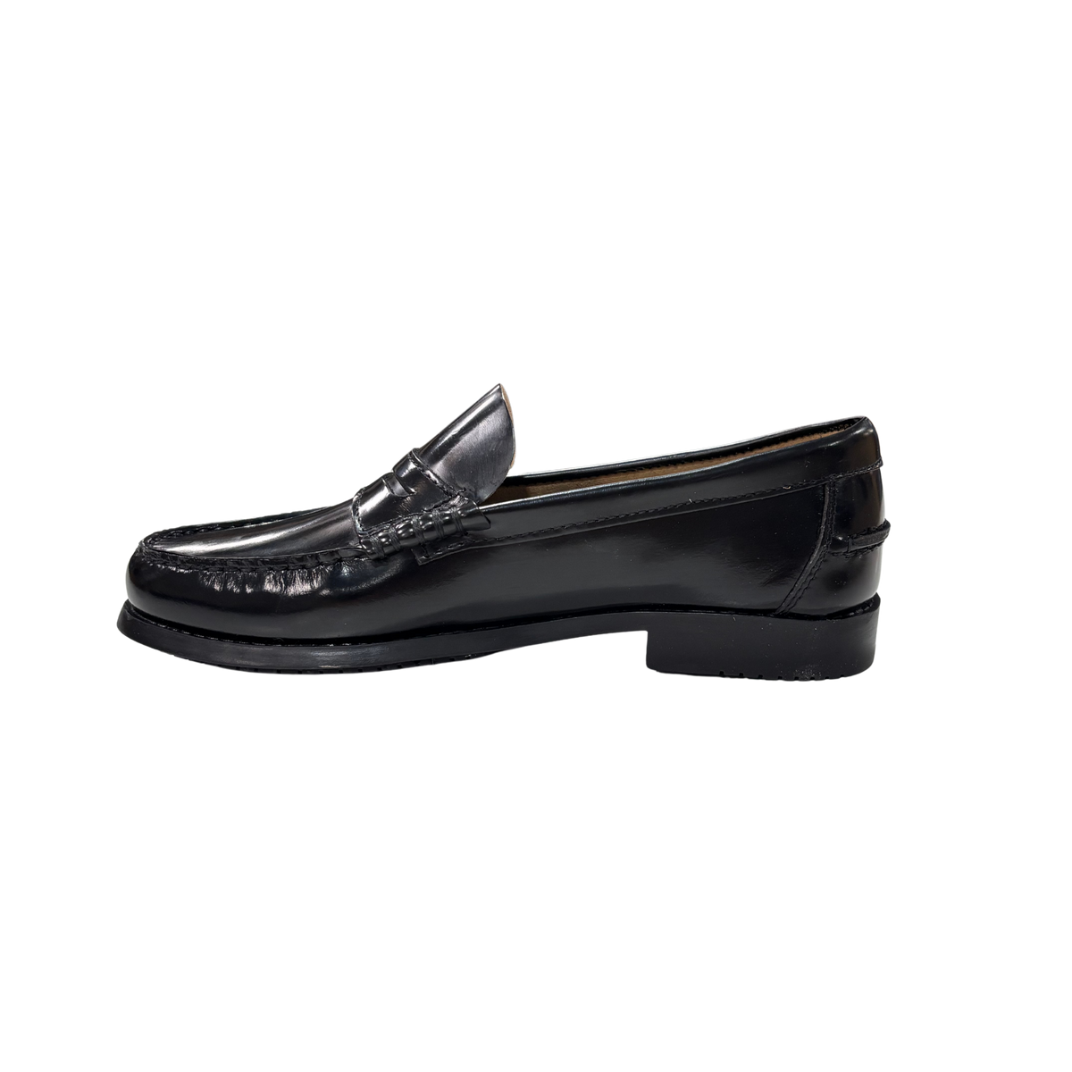 HOMBRE MOCASIN PISO GOMA ANTIFAZ NEGRO
