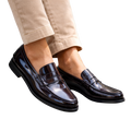 HOMBRE MOCASIN P/G ANTIFAZ BURDEOS