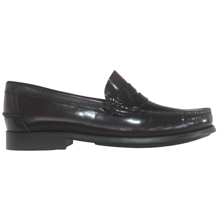 HOMBRE MOCASIN P/G ANTIFAZ BURDEOS