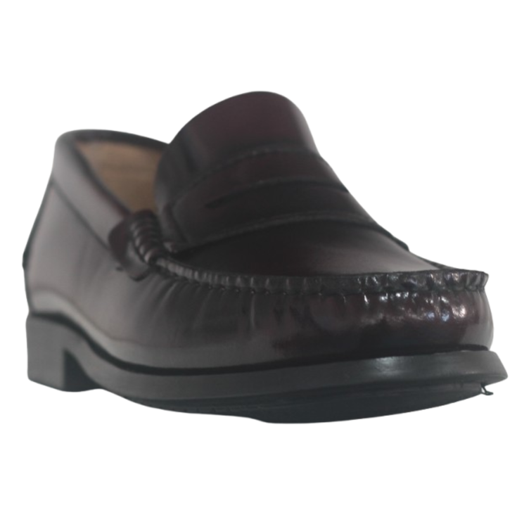 HOMBRE MOCASIN P/G ANTIFAZ BURDEOS