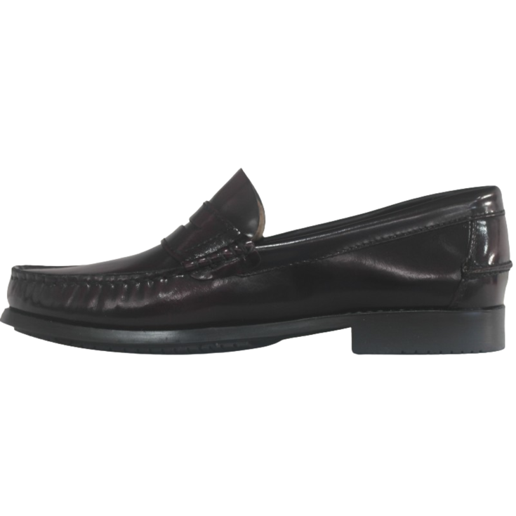 HOMBRE MOCASIN P/G ANTIFAZ BURDEOS
