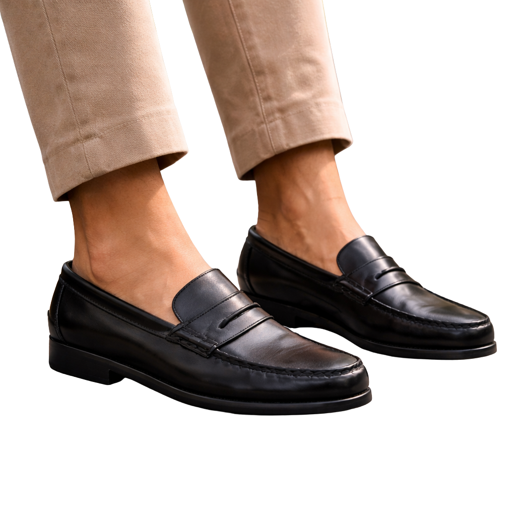 HOMBRE MOCASIN P/S ANTIFAZ NEGRO