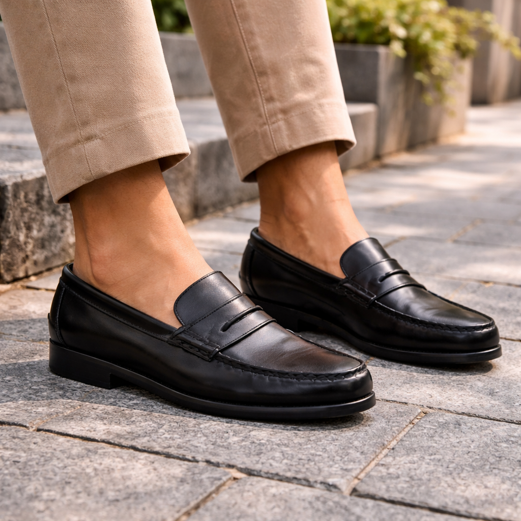 HOMBRE MOCASIN P/S ANTIFAZ NEGRO