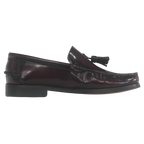 HOMBRE MOCASIN P/S BORLAS BURDEOS