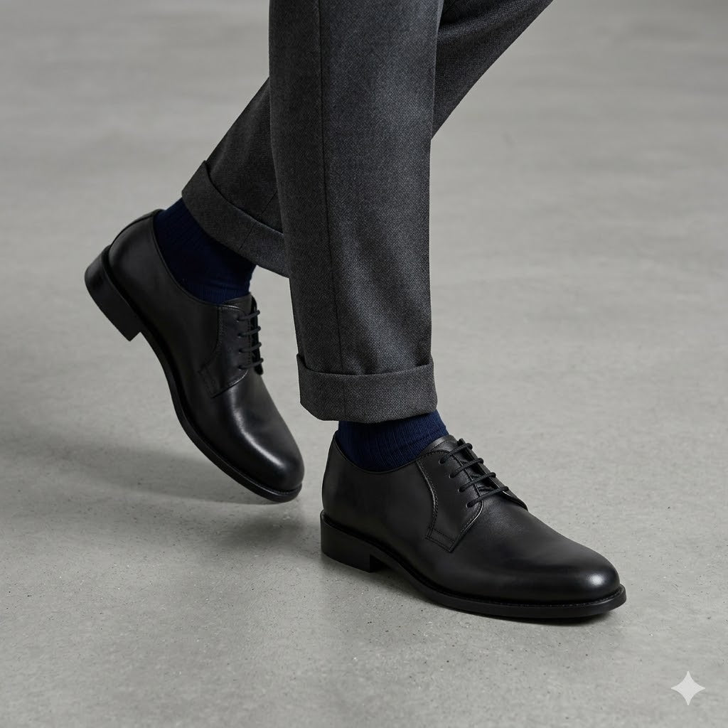HOMBRE VESTIR SALVADOR BLUCHER NEGRO