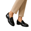 HOMBRE MOCASIN  GENGIS NEGRO