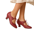 MUJER SALON BAILE MODELO CORDON ROJO