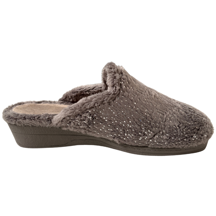 MUJER ZAPATILLAS DE ESTAR POR CASA CALMA GRIS