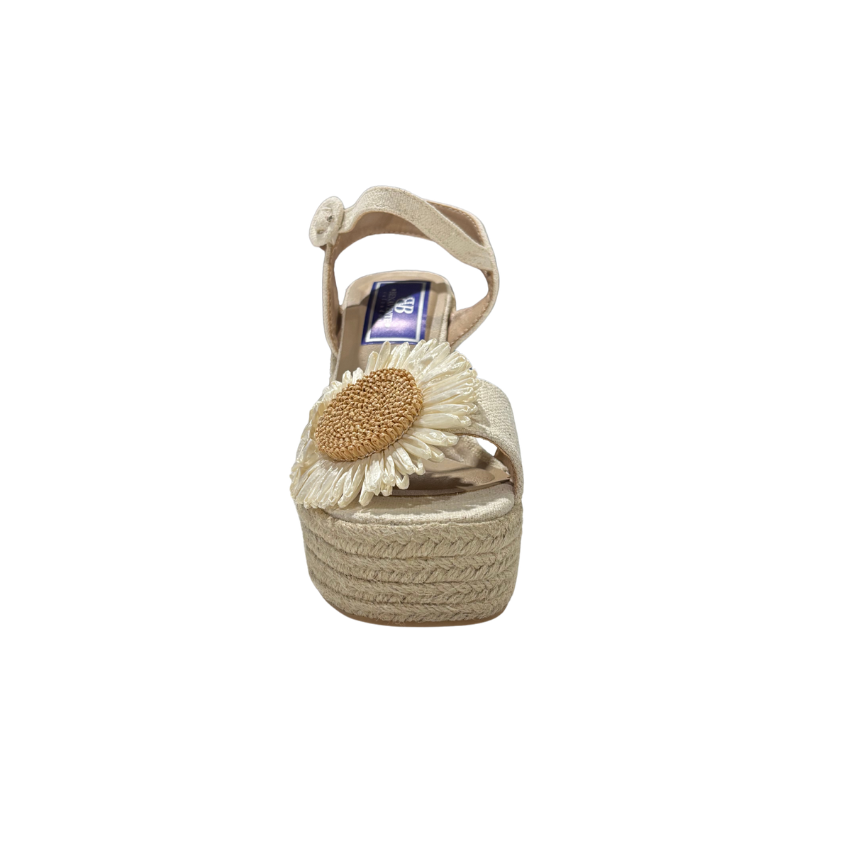 MUJER SANDALIA SALINA BEIGE ESPARTO