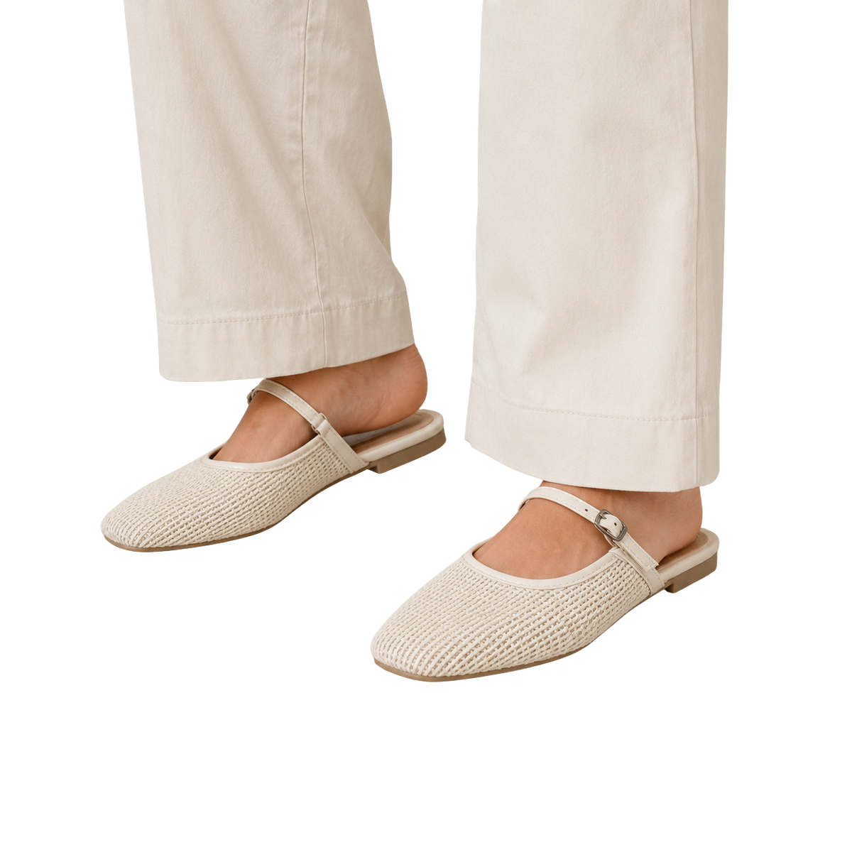 MUJER SANDALIA NIZA BEIGE