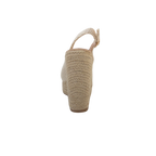 MUJER CUÑA DE ESPARTO GRETA BEIGE