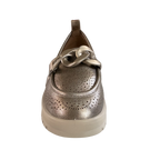 MUJER MOCASIN COMODO GLIDEA BRONCE