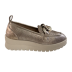 MUJER MOCASIN COMODO GLIDEA BRONCE