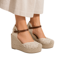 MUJER ESPARTO MARINERO BEIGE JULIA