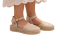 NIÑO ESPARTOS NIÑA TEXTIL ORO