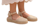 NIÑO ESPARTOS NIÑA TEXTIL ORO