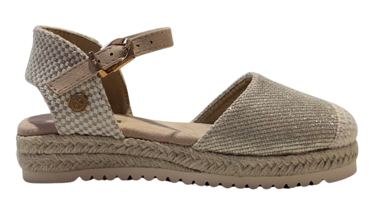 NIÑO ESPARTOS NIÑA TEXTIL ORO