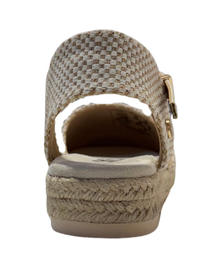 NIÑO ESPARTOS NIÑA TEXTIL BEIGE
