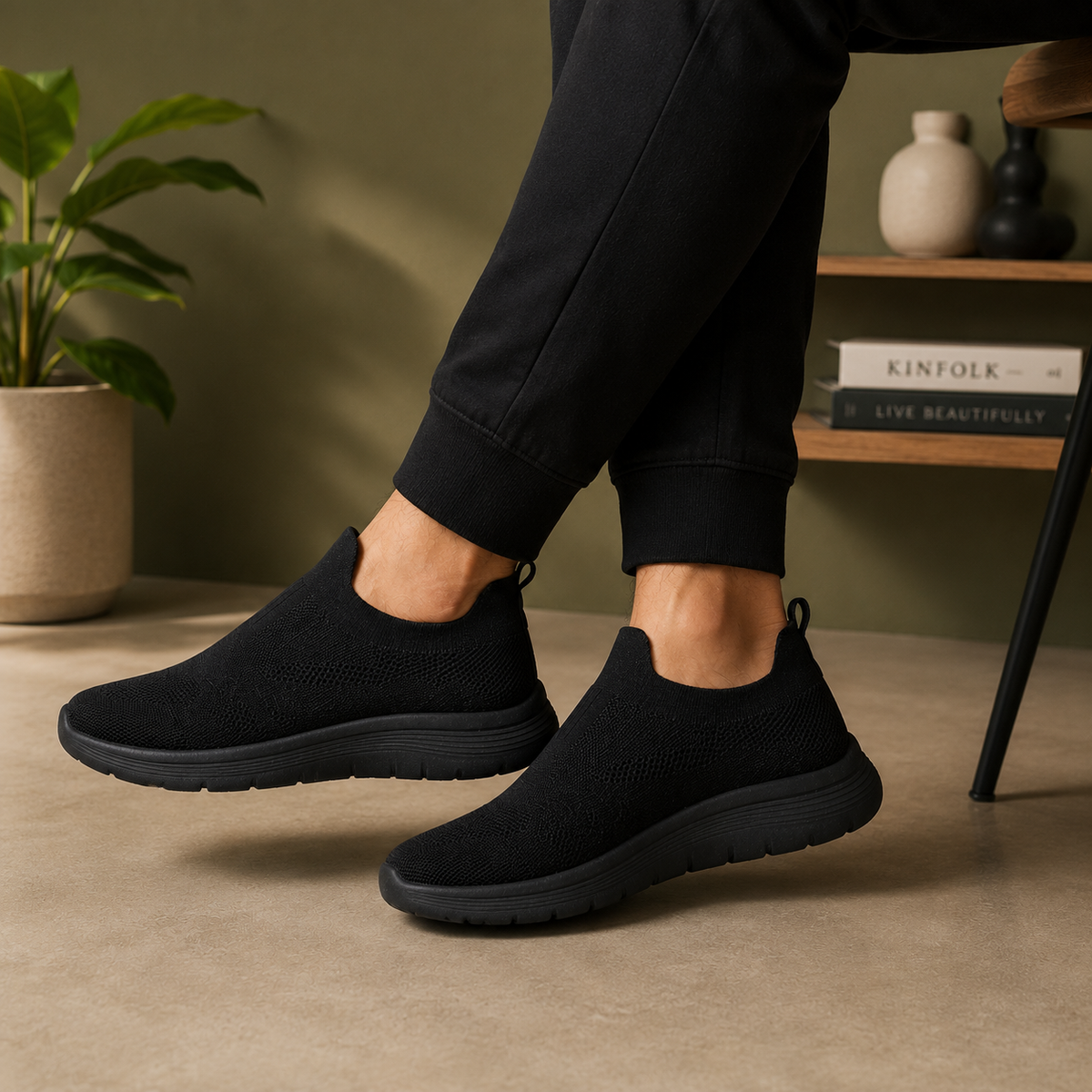HOMBRE DEPORTIVA XTI ELASTICO NEGRO
