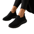 MUJER DEPORTIVA ELASTICO NEGRO