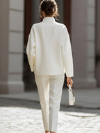Claudia | Conjunto de Camisa Oversize y Pantalón Sastre