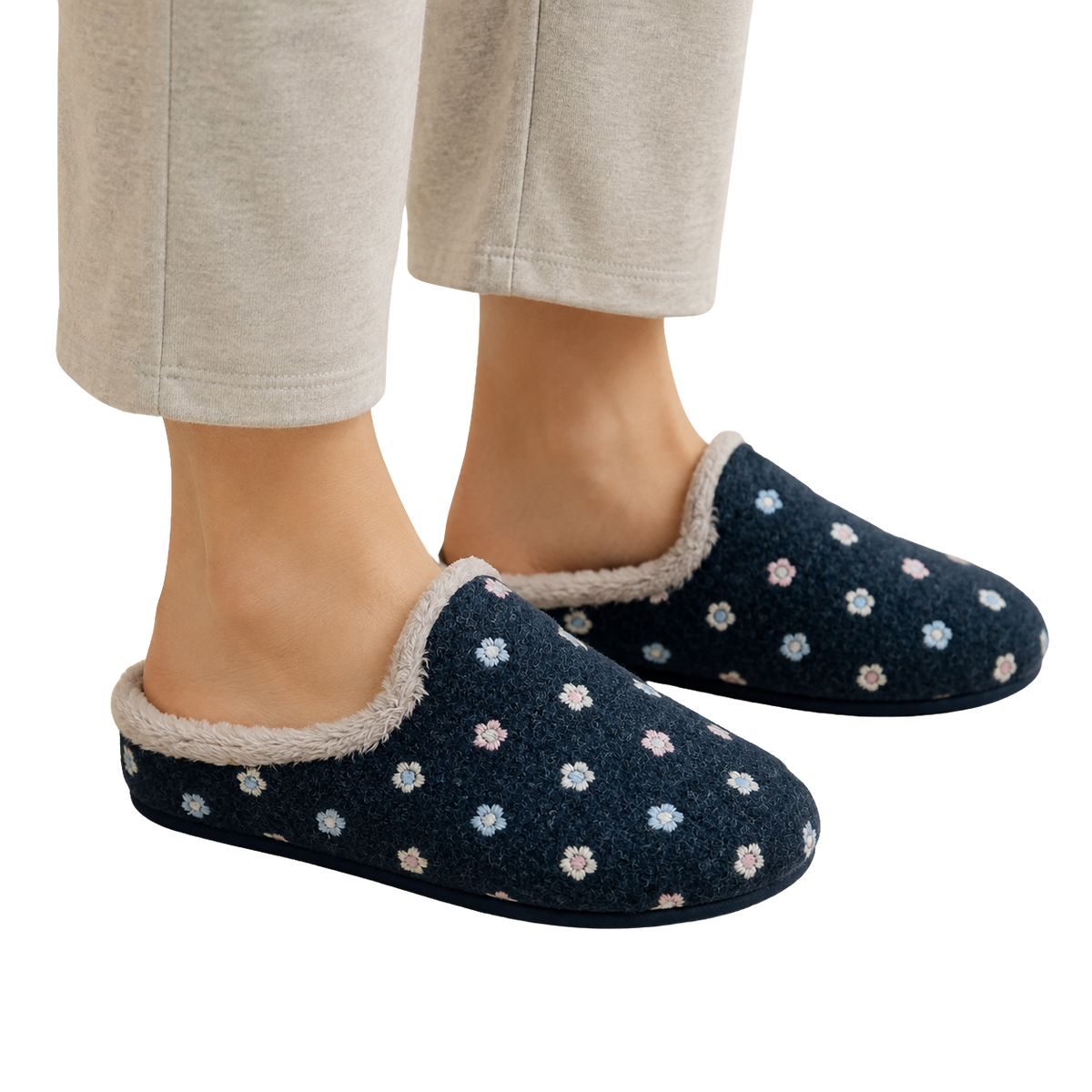 MUJER ZAPATILLAS DE ESTAR POR CASA REFUGIO