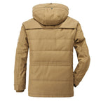 Chaqueta con capucha y bolsillos cómoda