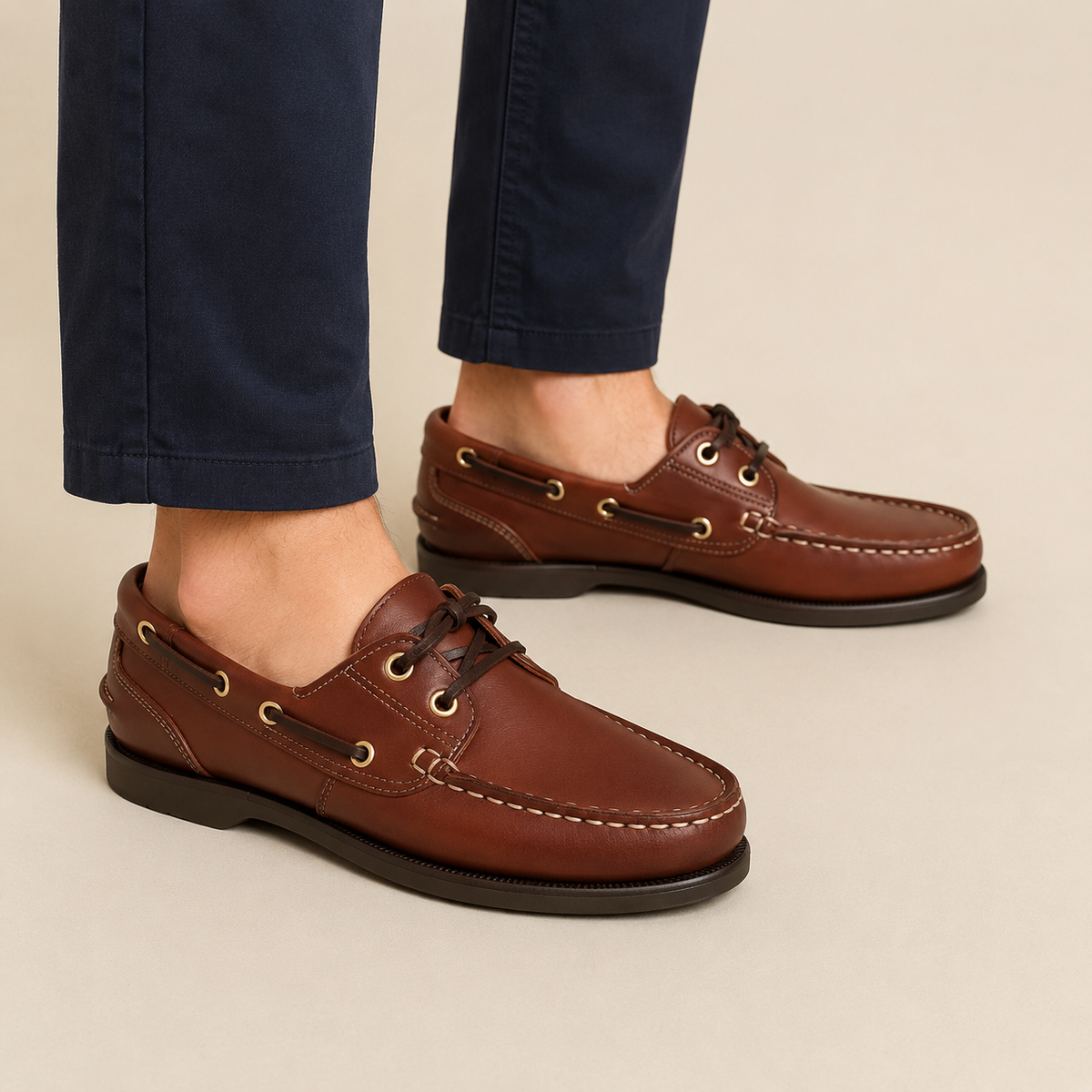 HOMBRE NÁUTICOS 20 BLUCHER PULL MARRON 205