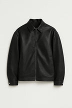 Chaqueta con cremallera holgada