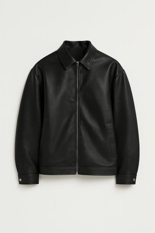 Chaqueta con cremallera holgada